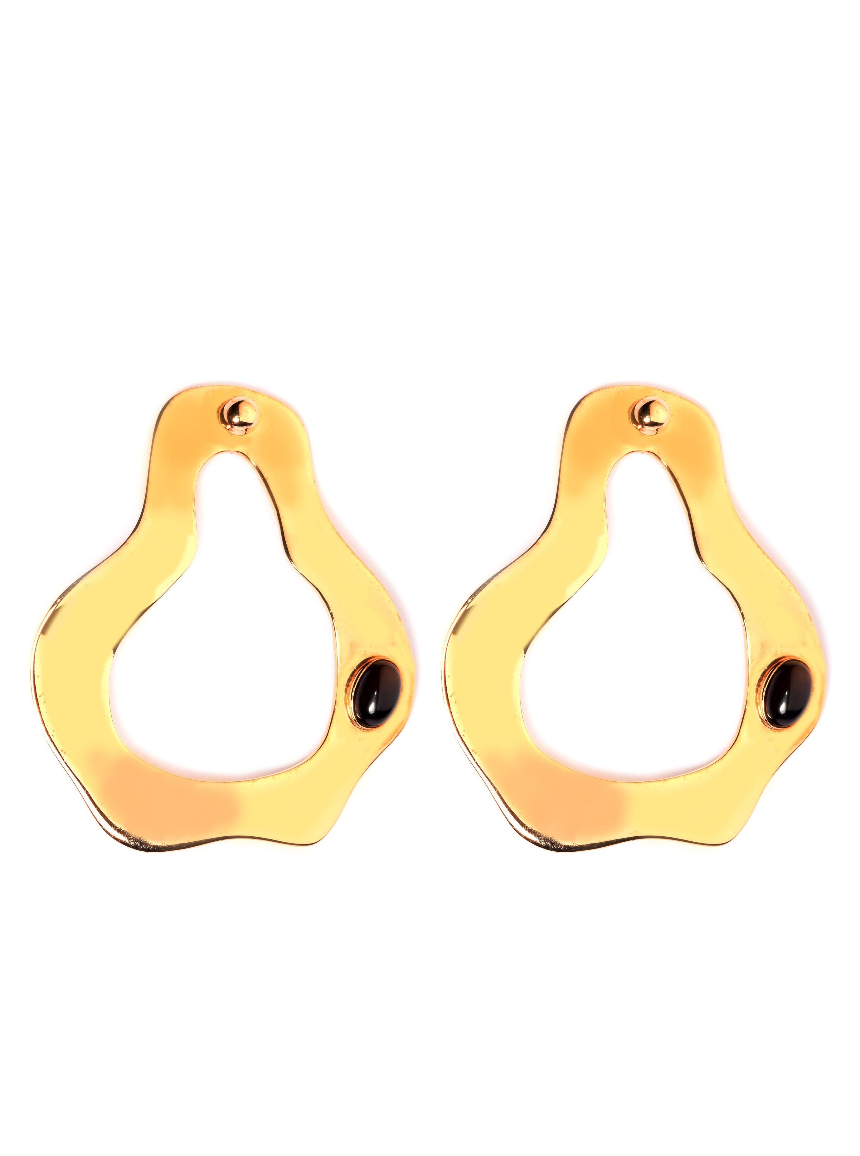 Creased Rounded Tidal Studs