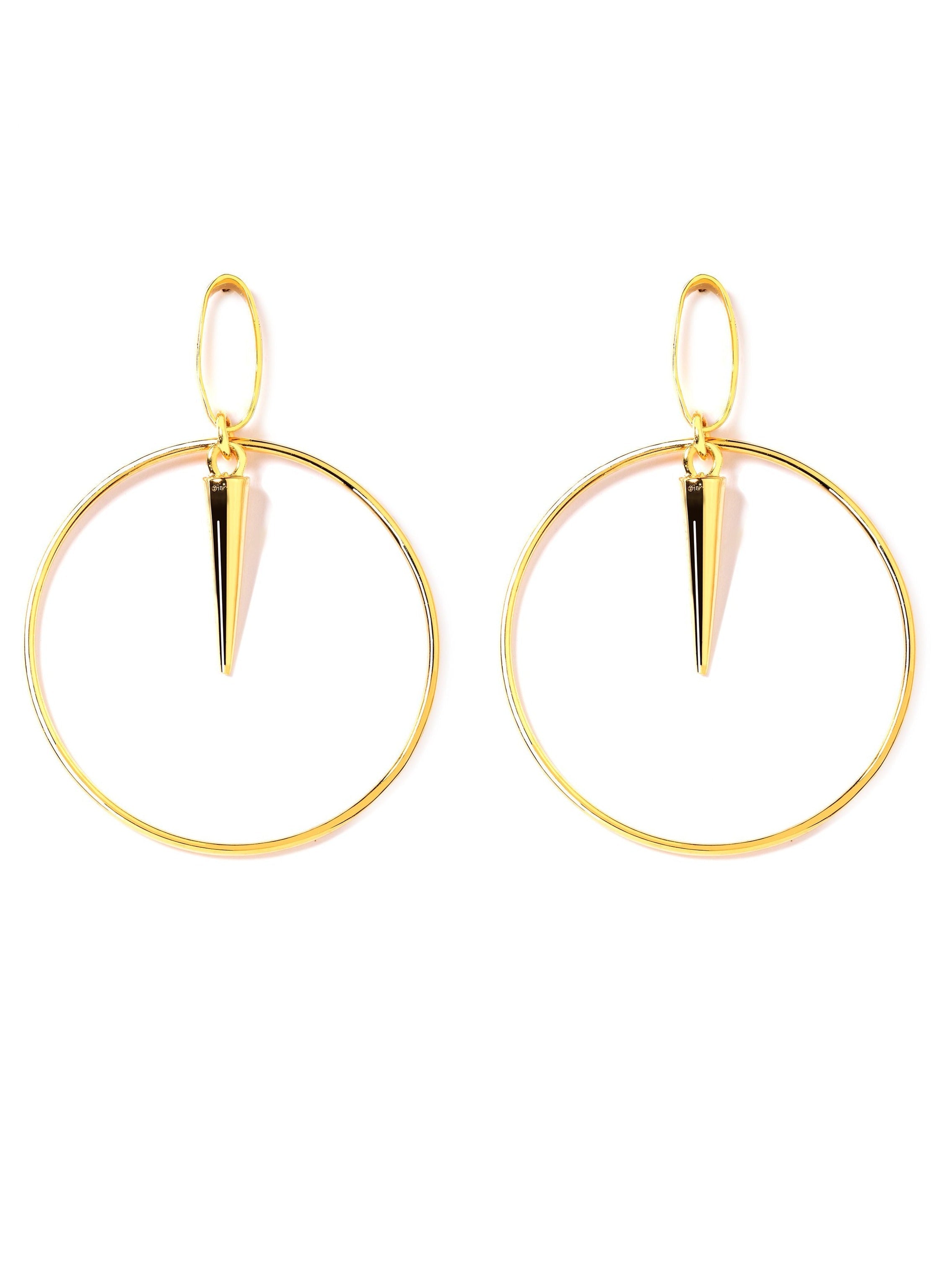 Poised Dagger Dangle Earrings