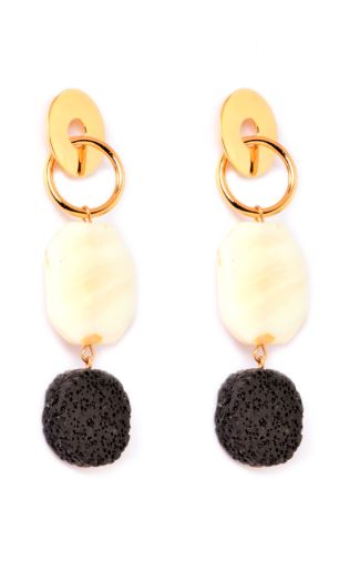 Burning Lava Dangle Earrings