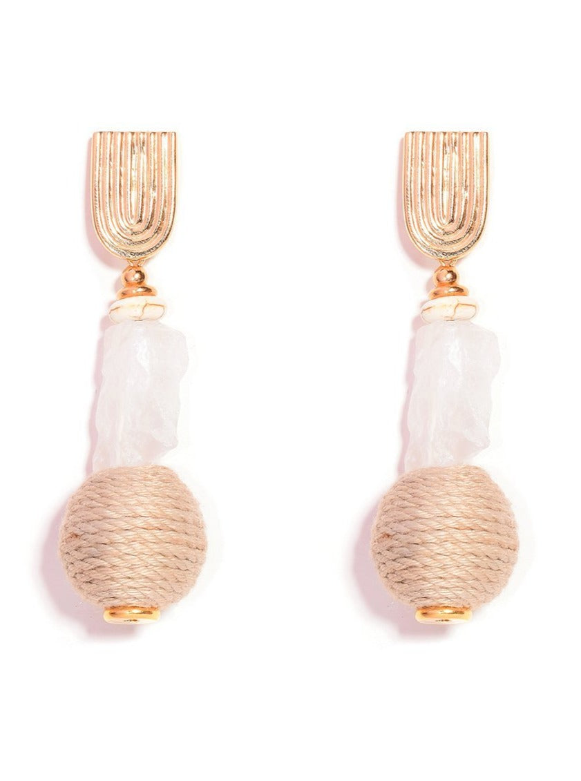 Frosty Mist Dangle Earrings