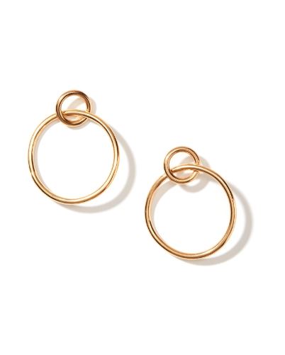 Bold Link Hoop Earrings