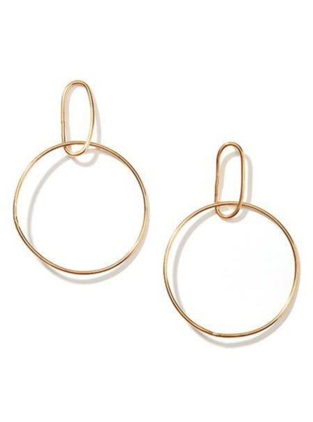 Link Hoop Earrings