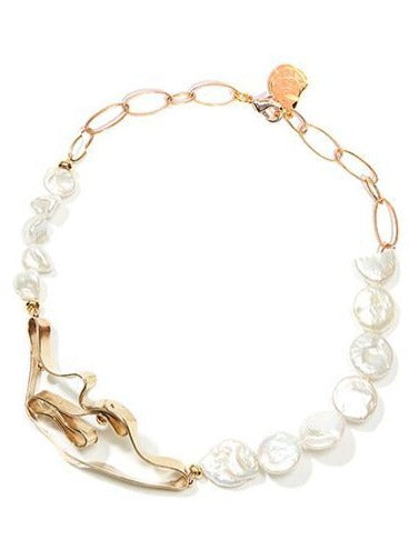 Pearl Winding Necklace