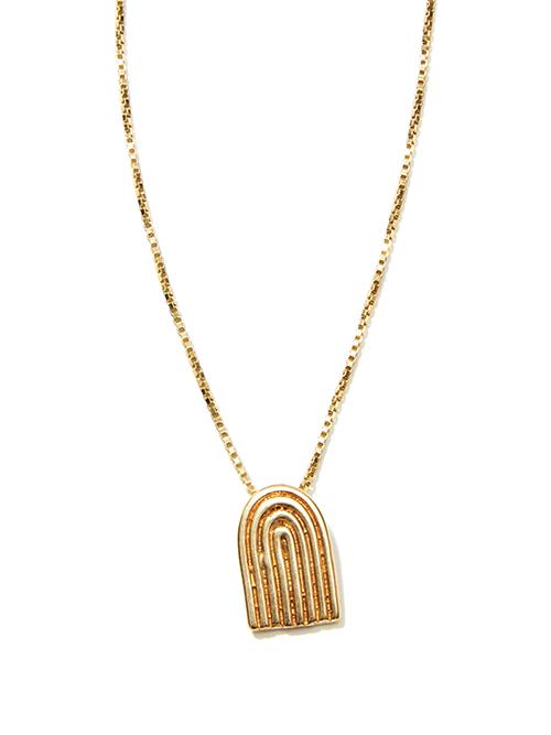 Dense Dhokra Waterfall Necklace