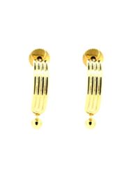 Golden Waterfall Stud Earrings