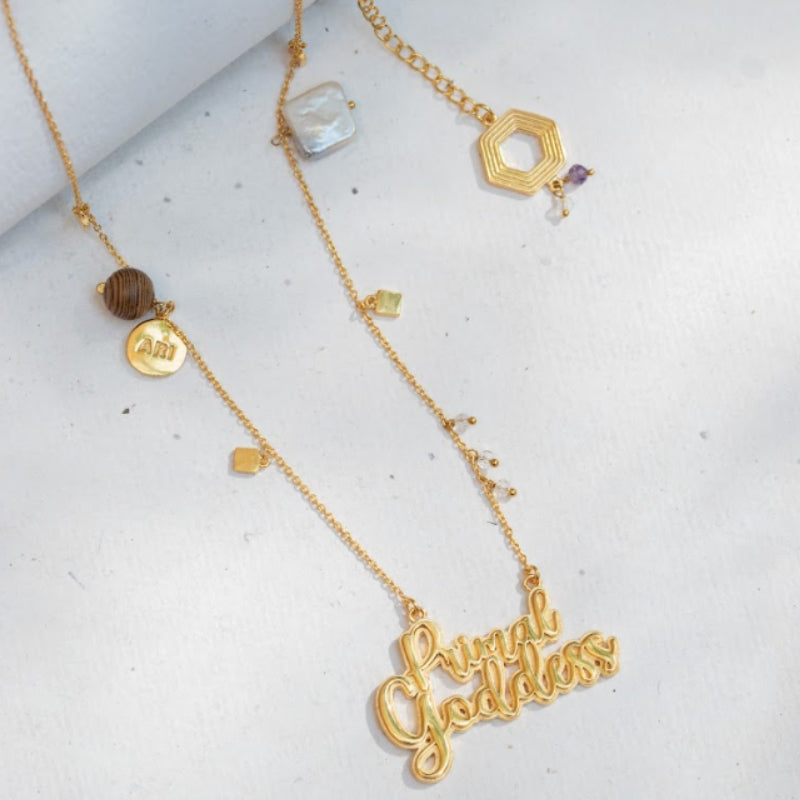 New York or Nowhere Necklace - The M Jewelers | Nameplate necklace, Gold  vermeil, 18kt gold