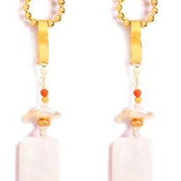 Pearl Power Dangle Earrings